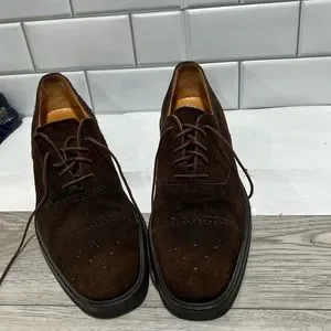 Mezlan | Shoes | Mezlan Solana Semi Brogue Capped Toe Suede  display picture 2